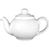 Чайник заварочный «Симплисити» фарфор 425мл D=73,H=113,L=198мм белый