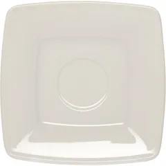 Блюдце «Виктория» фарфор ,H=15,L=149,B=149мм белый