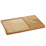 Поднос для подачи для 641007, 642035 бамбук ,H=17,L=370,B=240мм