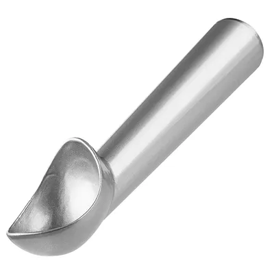 Ложка для мороженого алюмин. ,L=180/55,B=40мм серебрист.,матовый