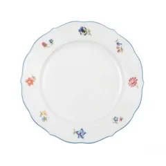 Тарелка мелкая «Сонате Носталгие» фарфор D=17см белый,разноцветн.