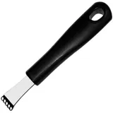 Zester knife steel,polyprop. ,L=150/40,B=18mm black