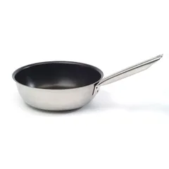 Sauté pan stainless steel, non-stick coating 3l D=24,H=8cm