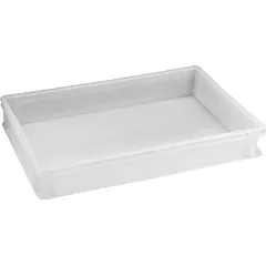 Dough storage container polyethylene 19l ,H=95,L=600,B=400mm white