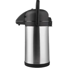 Thermos stainless steel 2.5l ,H=33.8,L=20.6,B=14.1cm silver,black