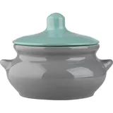 Baking pot “Gourmet” ceramics 450ml blue.