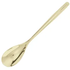 Coffee spoon “Bambu”  stainless steel , L=10.9 cm  champagne