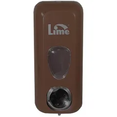 Диспенсер для жидкого мыла заливной 0,6л коричнев.