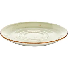 Блюдце «Крафт Грин» фарфор D=145/60,H=17мм зелен., изображение 2