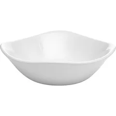 Salad bowl “Taste white” square  porcelain  420 ml , H=45, L=155, B=155mm  white