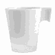 Чашка кофейная «Арома» стекло 80мл D=55,H=65,L=75мм слон.кость, Цвет: Слоновая кость