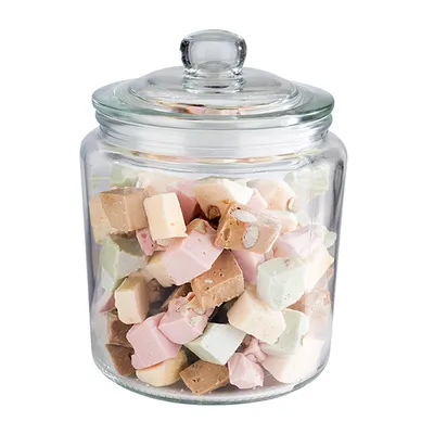 Банка «Классик» круглая с крышкой стекло,стекло 0,9л D=11,5,H=16см прозр., изображение 2