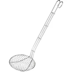 Шумовка сталь нерж. D=14,L=40см металлич.