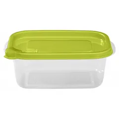 Контейнер для продуктов с клапаном полипроп. 0,6л ,H=60,L=160,B=115мм в ассорт.