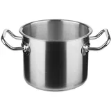 Кастрюля «Мастер» низкая без крышки сталь нерж. 2,5л D=16см металлич.