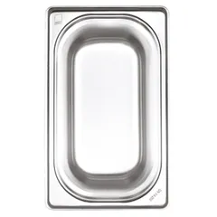 Гастроемкость GN 1/4 сталь нерж. 2,8л ,H=10,L=26,5,B=16,2см металлич.