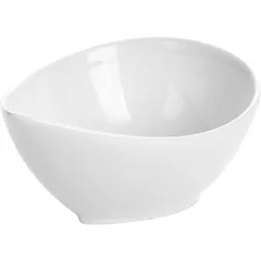 Salad bowl “Mini Party” porcelain 80ml ,H=5,L=11,B=8cm white