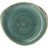 Тарелка «Крафт Блю» мелкая фарфор D=305,H=37,L=305,B=275мм синий