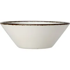 Салатник «Чакоул дэппл» фарфор 300мл D=14см белый,черный, изображение 2