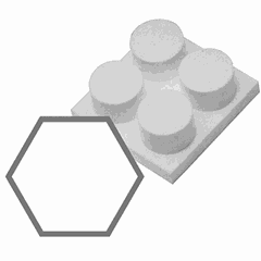 Hexagon shaped extractor