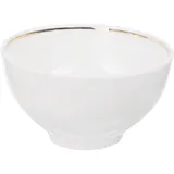 Пиала для чая фарфор 330мл D=118,H=56мм белый,золотой