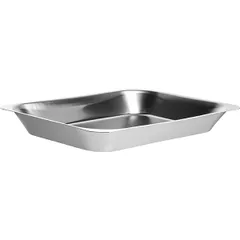 Deep tray  stainless steel  3.8 l , H=5, L=36, B=26 cm  metal.