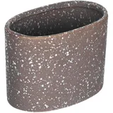 Подставка для салфеток фарфор ,H=82,L=115,B=51мм тем.корич.