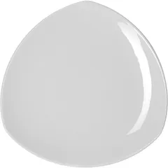 Тарелка «Опшенс» треугольная фарфор ,H=15,L=210,B=210мм белый