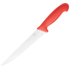 Нож заколочный сталь нерж.,пластик ,L=370/240,B=32мм красный,металлич.