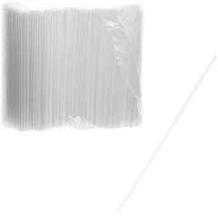 Tubes without bend[1000pcs] polyprop. D=3,L=210mm white