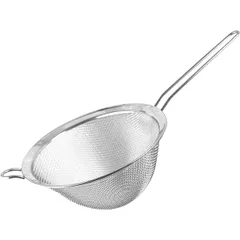 Sieve cone “Prootel”  stainless steel  D=12.5, H=10, L=32 cm  metal.