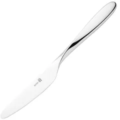 Table knife “Twist”  stainless steel  L=24cm  metal.