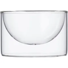 Салатник «Проотель» двойные стенки термост.стекло 450мл D=119,H=75мм прозр., изображение 2