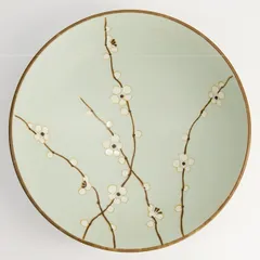 Салатник «Грин Сошун» фарфор 1,4л D=240,H=75мм зелен., изображение 4