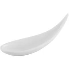 Spoon for serving canapes mint plastic ,L=14.5cm