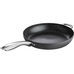 Сковорода «Уитфорд» алюм.литой,сталь нерж. 3л D=300,H=55мм граф.,черный, изображение 4