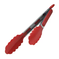 Universal pliers with lock  plastic, stainless steel , L=210/97mm  red, metal.