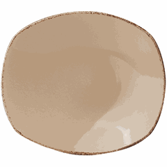 Deep plate “Terramesa Vit”  porcelain , H=6, L=31, B=26cm  beige.