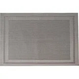 Салфетка сервировочная поливинилхл. ,L=45,B=30см серебрист.,черный