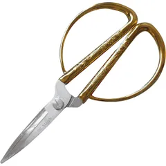 Meat scissors stainless steel ,L=17,B=9cm metal,gold
