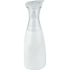 Jug with lid plastic 1.6l D=11,H=30,L=10.7cm clear.