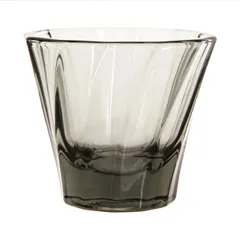 Стакан для коктейлей «Урбан глас» стекло 70мл D=66,H=58мм черный