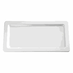 Buffet tray GN 1/1 plastic ,H=25,L=530,B=325mm white