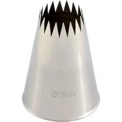 Насадка кондитерская «Открытая звезда»[5шт] сталь нерж. D=35/18,H=50мм