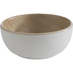 Salad bowl “Frida”  plastic  100 ml  D=85, H=35mm  beige.