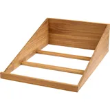 Подставка для ящика для подачи угловая дуб ,H=22,L=73,B=51см