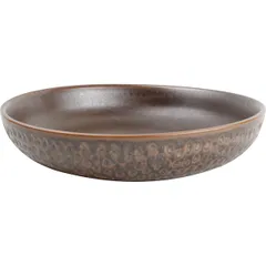 Salad bowl  porcelain  D=220, H=45mm  brown.