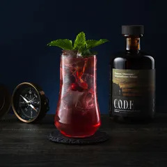 Кордиал «Ревень / Малина / Сицилийский Лимон» C.O.D.E стекло 0,5л D=7,H=18см, Состояние товара: Новый, Вкус: Малина, изображение 4