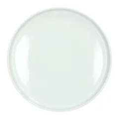 Блюдо «Тэзис» с бортом фарфор D=31см белый
