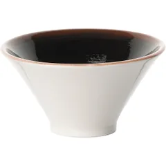 Салатник «Кото» фарфор 118мл D=10,H=6см черный,коричнев.